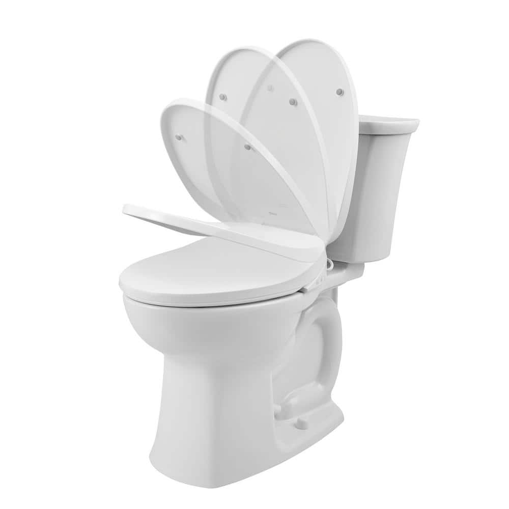 AquaWash 2.0 White Elongated Manual Bidet Seat