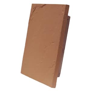 Sandstone Red 10 in. x 13 in. Faux Polyurethane Large Universal Mounting Block