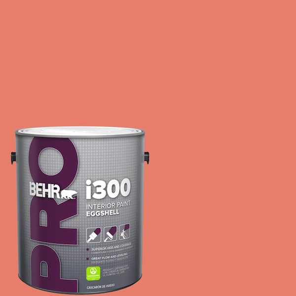 BEHR PRO 1 gal. #HDC-SM14-12 Cosmic Coral Eggshell Interior Paint