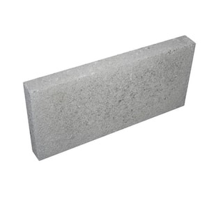 8 in. x 1 5/8 in. x 16 in. Concrete Solid Cap Block