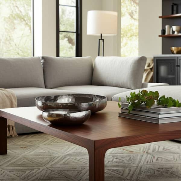 11/14/17 in. Bronze Metal Round Organic Shaped Decorative Bowls (Set of 3)