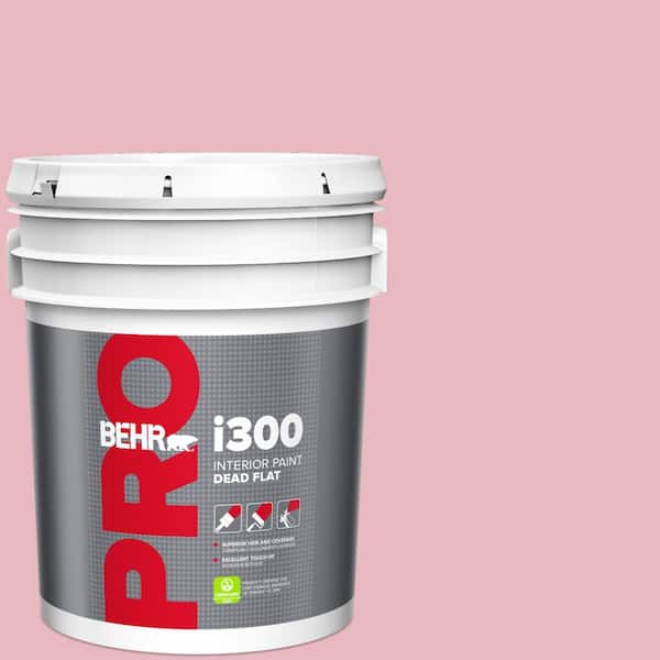 BEHR PRO 5 gal. #M150-2 Peppermint Stick Dead Flat Interior Paint