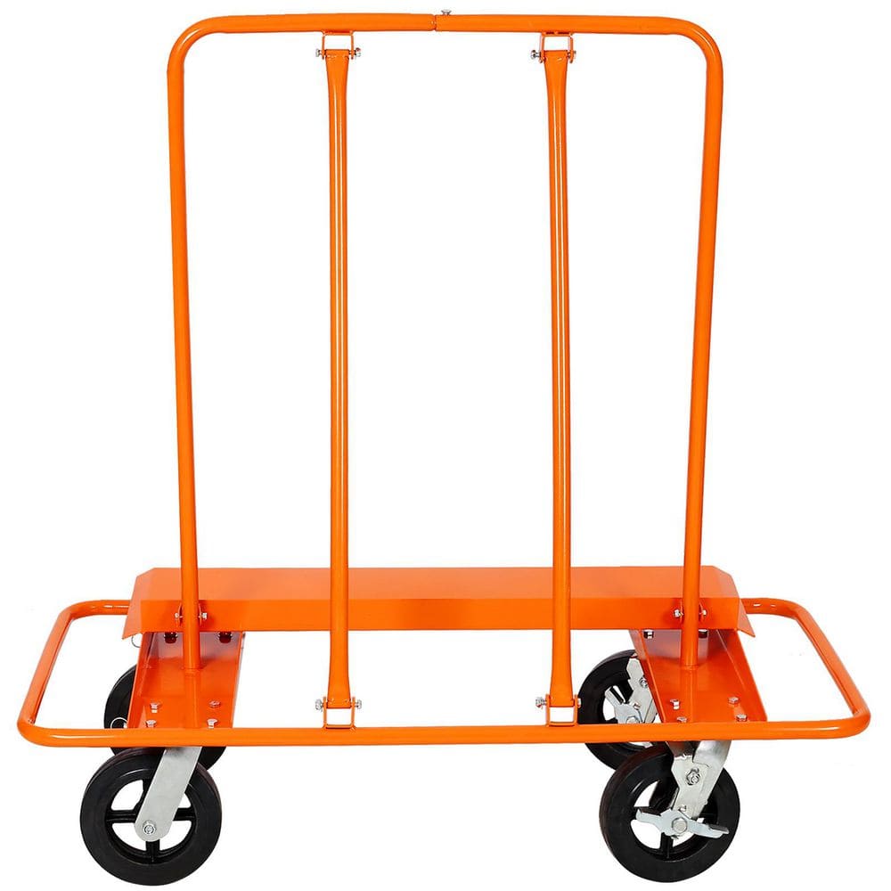 Heavy Duty Drywall Sheet Cart, Panel Dolly 2400lbs. Load Capacity, Panel Serving Cart, 8 in. Black Mold-On Rubber Wheels price history on PriceWatchPro