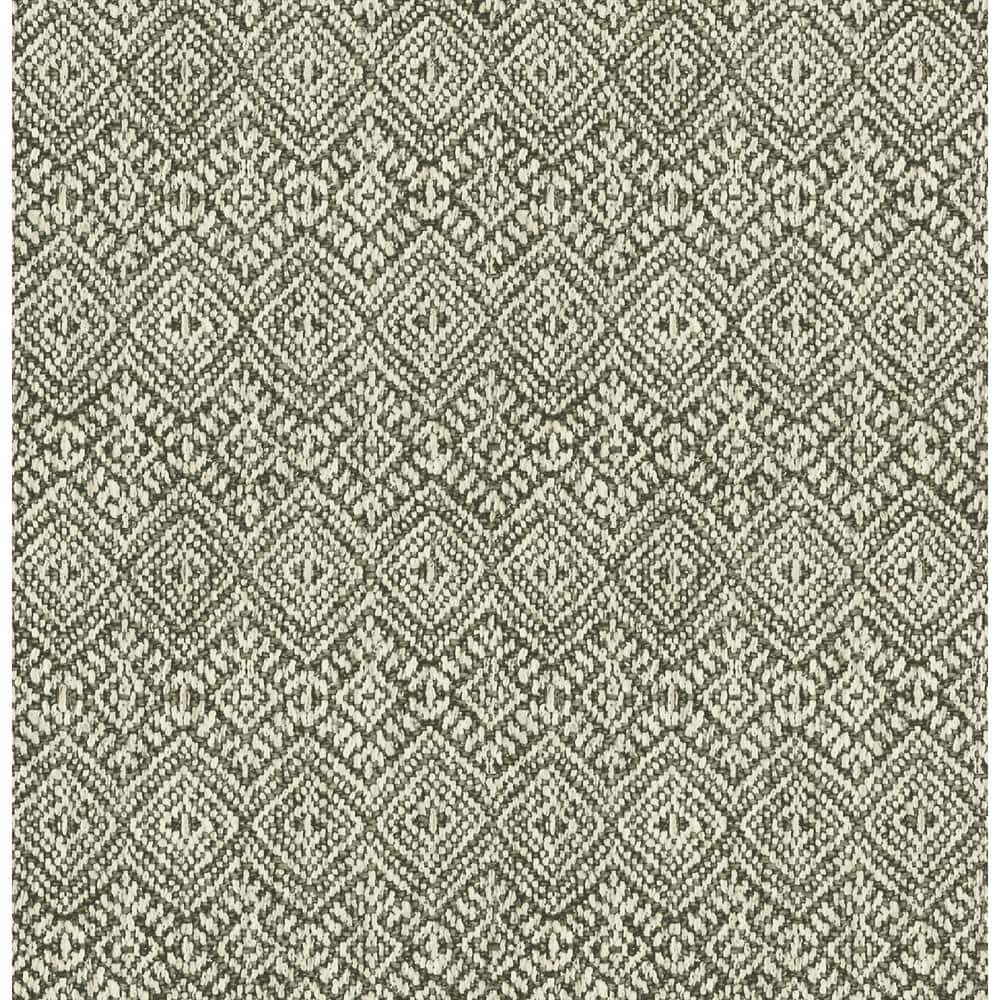 Gallivant Black Woven Geometric Wallpaper Sample price history on PriceWatchPro