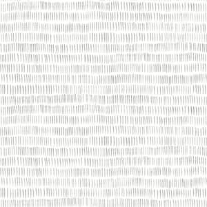 Pips Grey Paper Pre-Pasted Matte Watercolor Brushstrokes Strippable Wallpaper