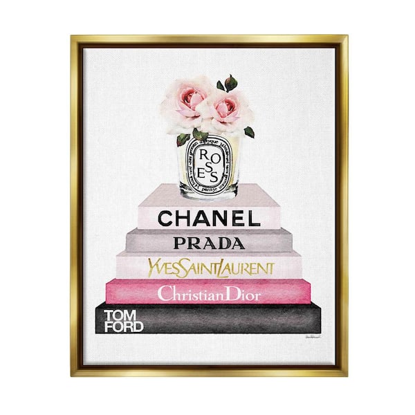 The Stupell Home Decor Collection Glam Fashion Book Set With Makeup by  Amanda Greenwood Floater Frame Culture Wall Art Print 17 in. x 21 in.  agp-104_ffg_16x20 - The Home Depot