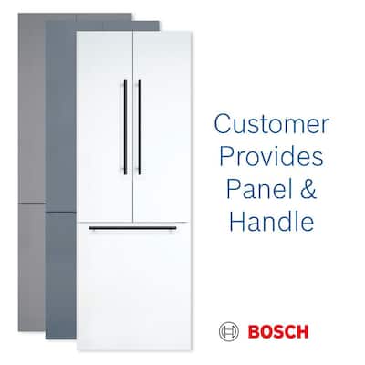 Benchmark Series 36 in. W 19.4 cu. ft. Built-In Smart French Door Refrigerator, Custom Panel Ready, Counter Depth