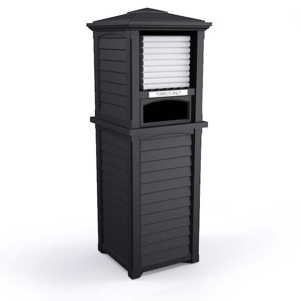 Lakeland Black Polyethylene Towel Valet