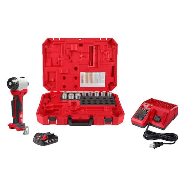 Milwaukee M18 18V Lithium-Ion Cordless Cable Stripper Kit for Al