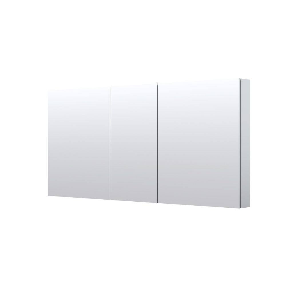 Combo 64 in. W x 30 in. H Rectangular Recess/Surface Mount Frameless Medicine Cabinet with Mirror, Soft Close Door price history on PriceWatchPro