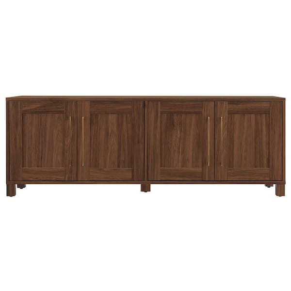 Meyer&Cross Chabot 68 in. Walnut Rectangular TV Stand Fits TV's up to 75 in.