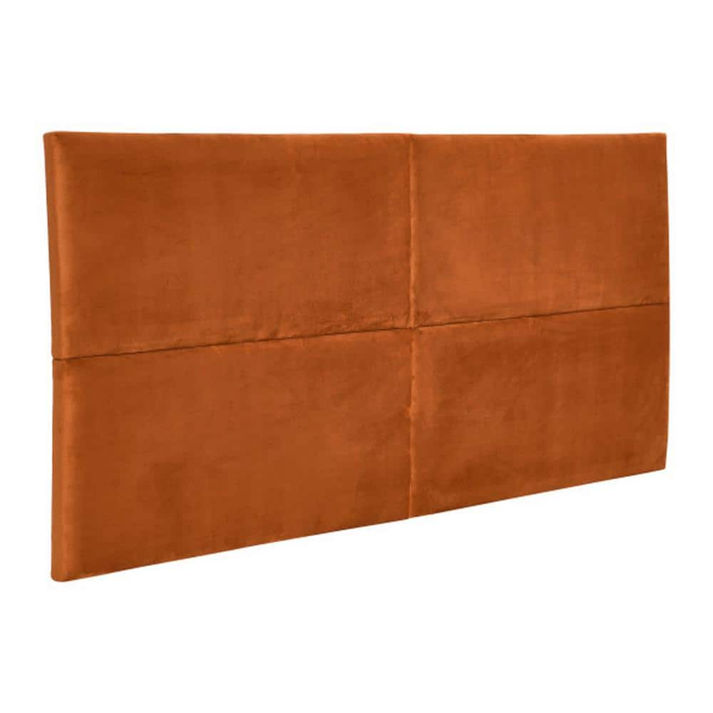 Terracotta Upholstered King Sound Reducing Panel Headboard