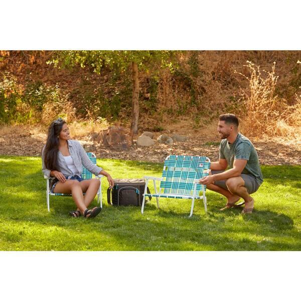 Powder Coated Webbed Folding Lawn, Low Profile Folding Lawn Chairs