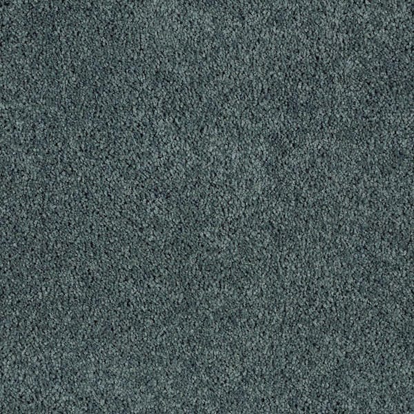 Lifeproof 8 in. x 8 in. Texture Carpet Sample - Ambrosina I -Color Persian Blue