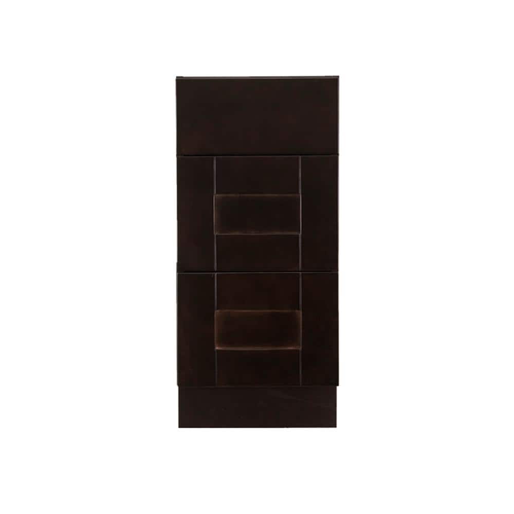 Anchester Assembled 21 x 21 x 33 in. Bath Vanity Drawer Base Cabinet with 3 Drawers in Dark Espresso Finish price history on PriceWatchPro