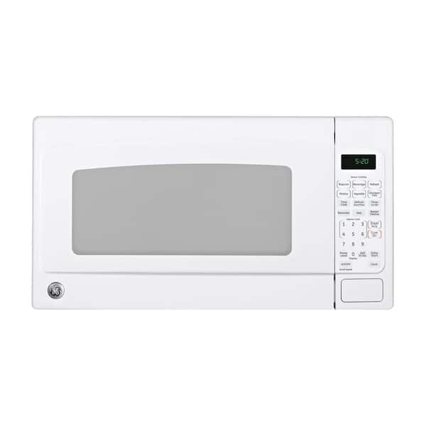 GE 2.0 cu. ft. 1200-Watt Countertop Microwave in White
