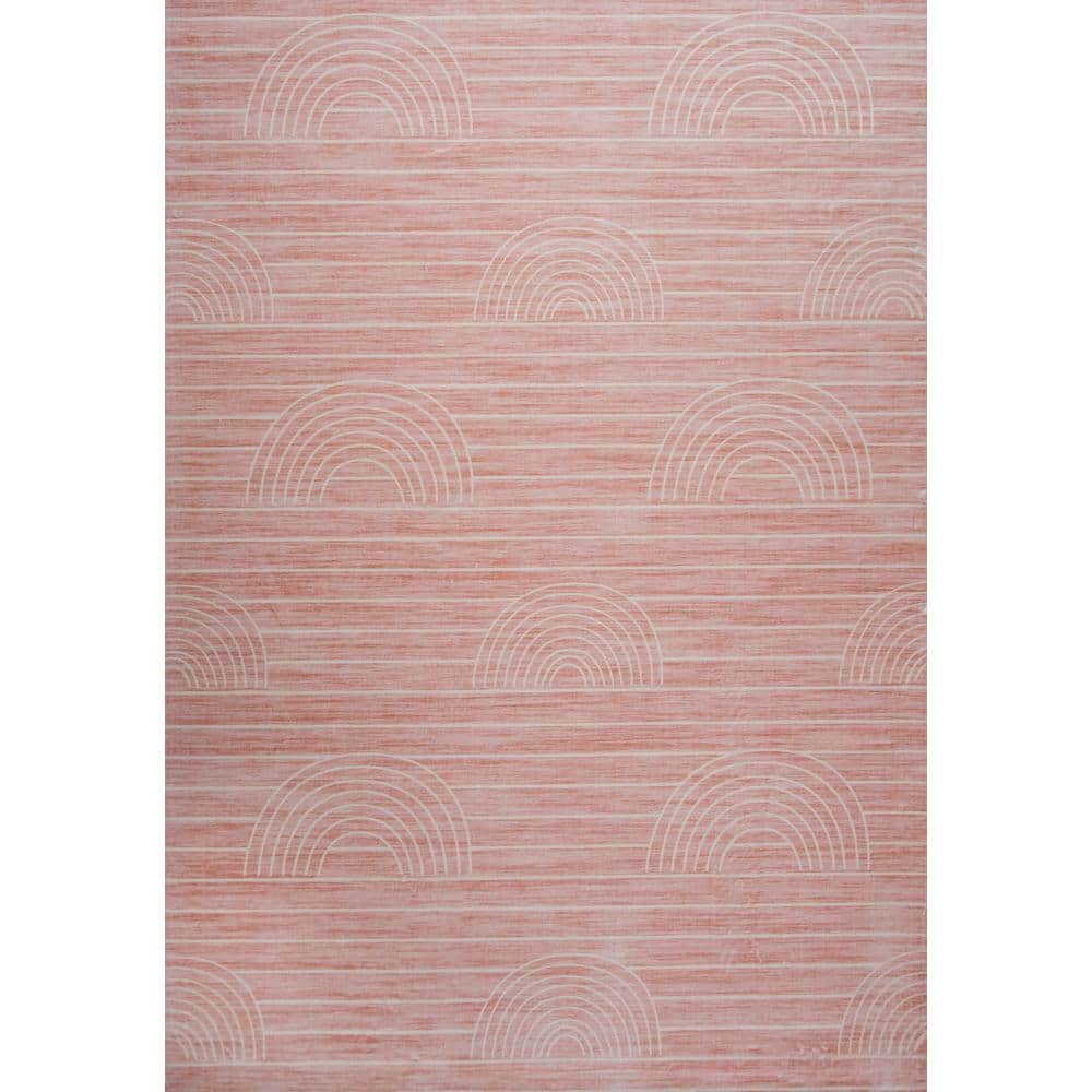 Kids Rainbow Soft Playmat Pink Indoor Soft Area Rug price history on PriceWatchPro
