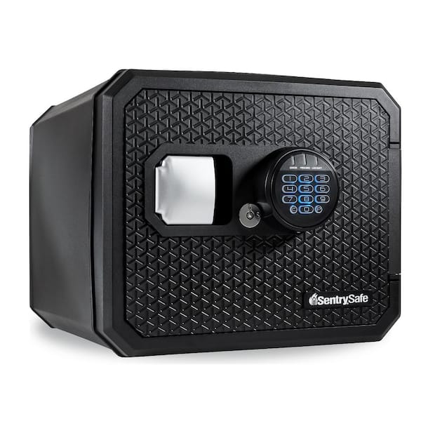SentrySafe 0.81 cu. ft. Waterproof and Fireproof Safe for Home with Digital Keypad, Interior Light and Override Keys