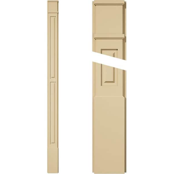 Ekena Millwork 2 in. D x 7 in. W x 108 in. L Primed Polyurethane Pilaster 1- Pack