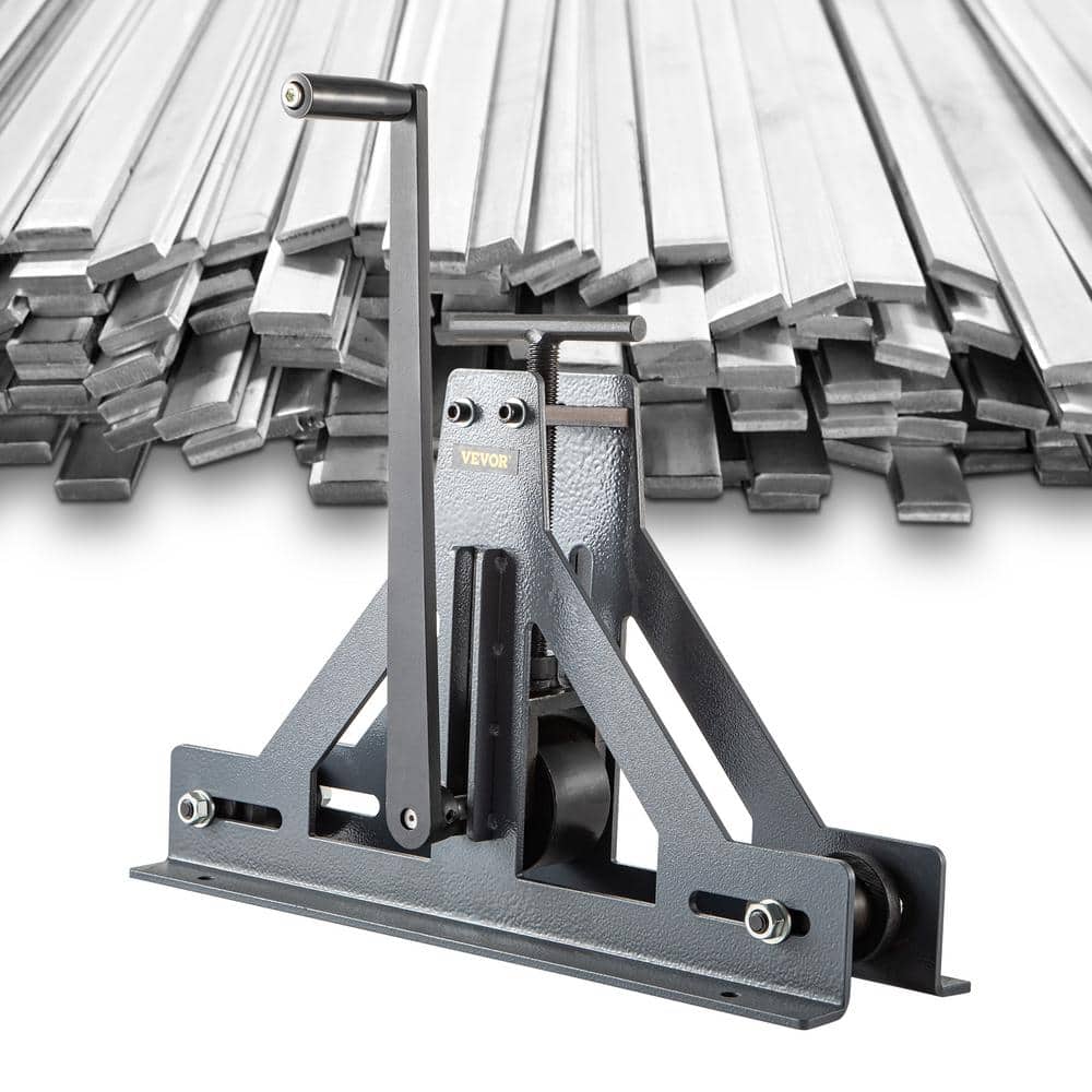Manual Steel and Aluminum Square Tube Bender with Adjustable Roller