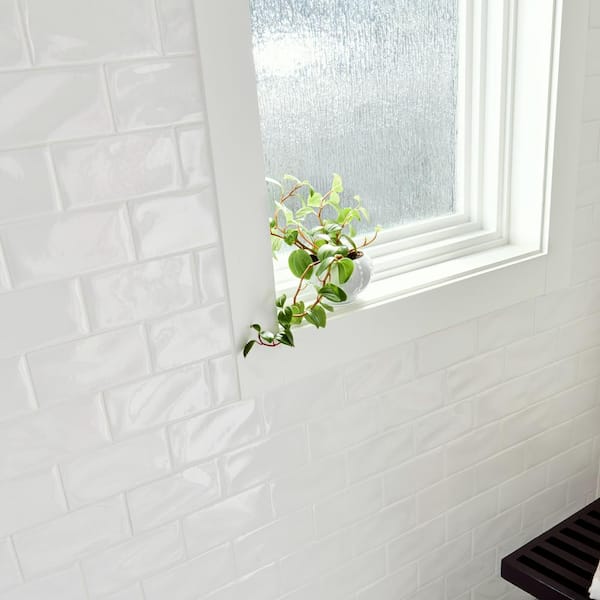 hand crafted subway tile