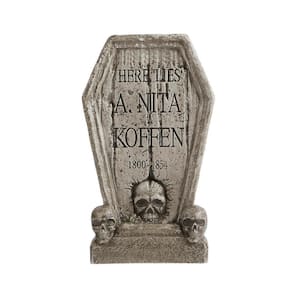 3 ft. Nita Koffen Tombstone Halloween Yard Decoration