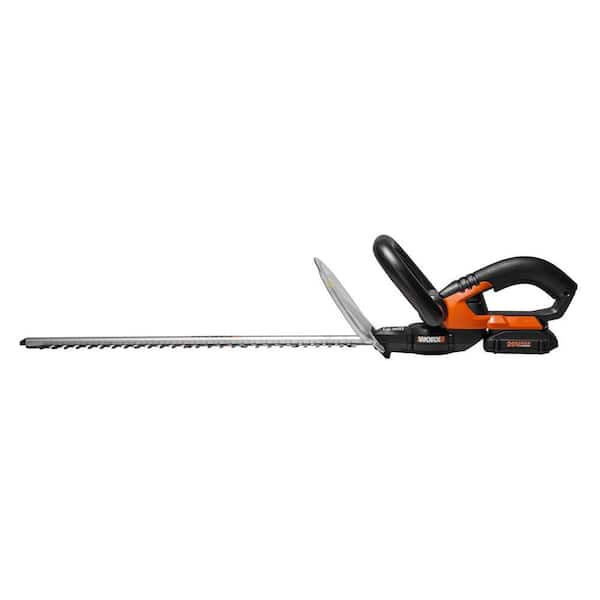 Worx 20 in. 20V Lithium-Ion Cordless Hedge Trimmer