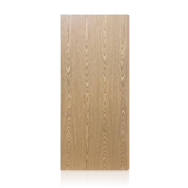26 in. x 94 in. Oak Texture Flush Hollow Core Veneer Composite Interior Door Slab