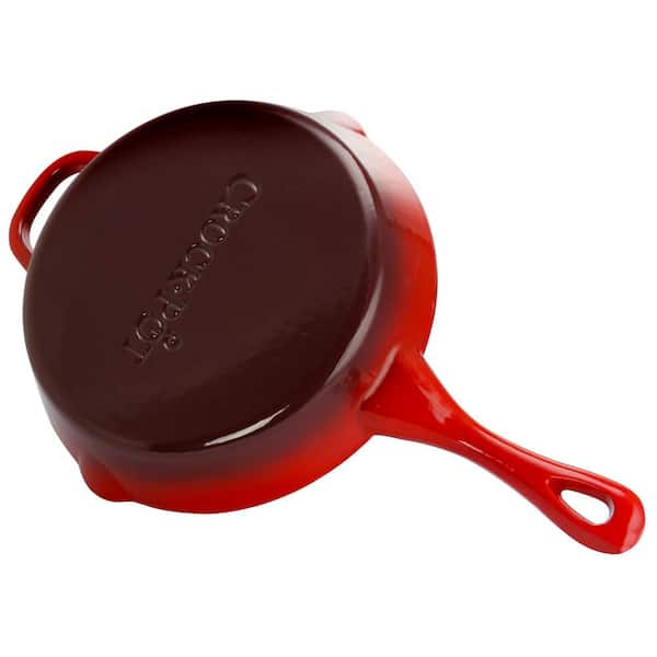 Crock-pot Artisan 13 Enameled Cast Iron Lasagna Pan, Scarlet Red