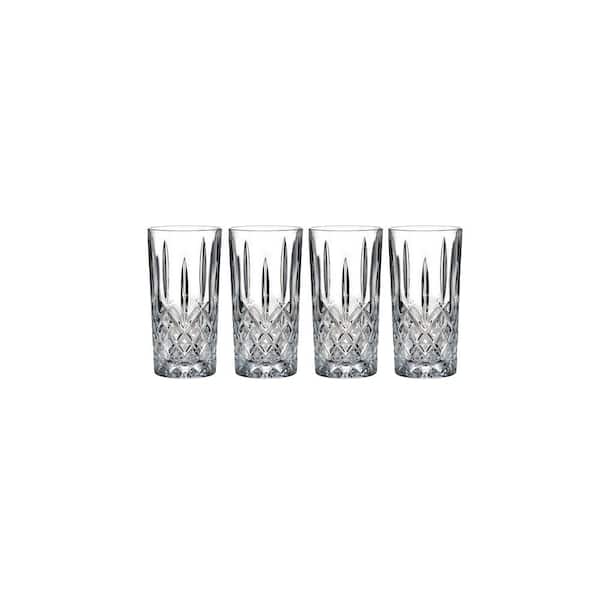 Marquis by Waterford Markham Traditional Crystal Highball Glass - 4 count, 13 oz
