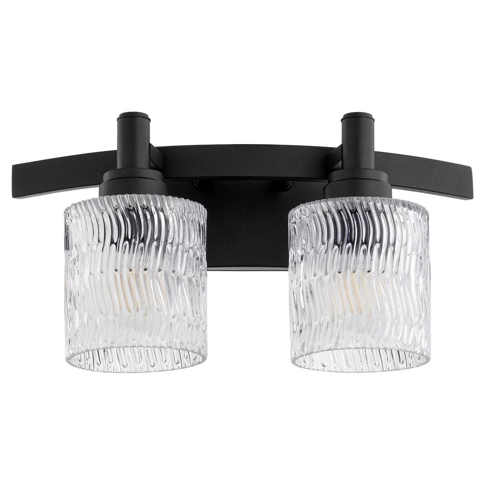 Stadium 16 in. W 2-Light Textured Black Vanity price history on PriceWatchPro