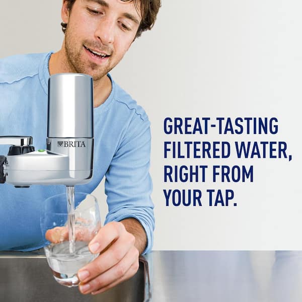 Brita Tap Water Faucet Filtration System - Chrome : Target