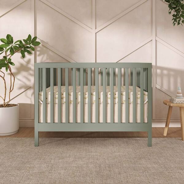 green crib and dresser Remi 3 Piece Nursery Furniture Set main image 1