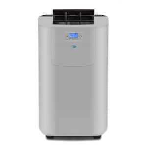 Amana 8,500 BTU Portable Air Conditioner Cools 450 Sq. Ft. with Heater in  White AMAP14HAW - The Home Depot