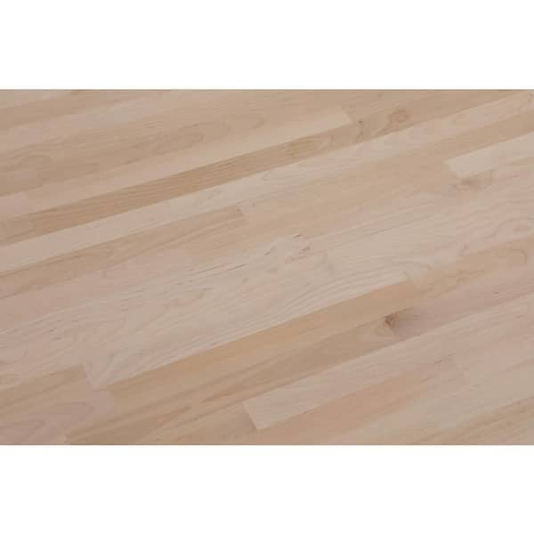 Hampton Bay 4 ft. L x 25 in. D Unfinished Birch Butcher Block