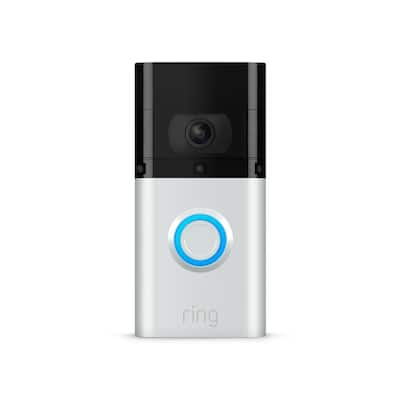 1080P HD Wi-Fi Wired and Wireless Video Doorbell 3 Plus, Smart Home Camera, Removable Battery, Works with Alexa
