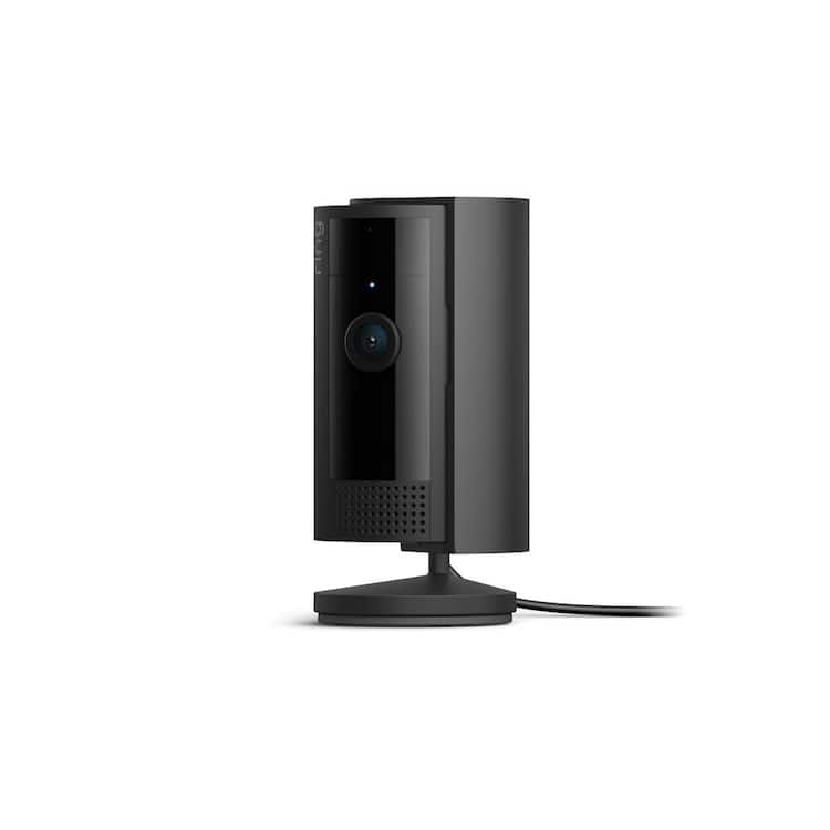 Ring Indoor Cam (2nd Gen) - Plug-In Smart Security Wifi Video Camera, with Included Privacy Cover, Night Vision, Black
