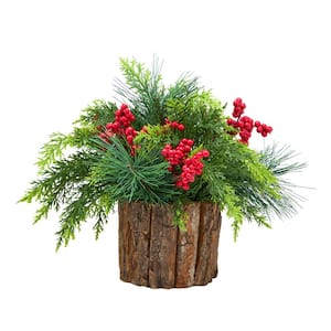 11 in. Christmas Classic Centerpiece