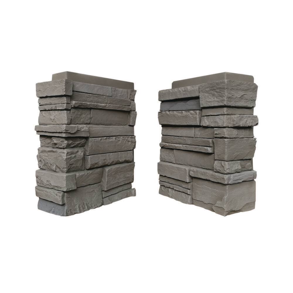 Polyurethane Faux Stacked Stone Corners -Arizona Trail price history on PriceWatchPro