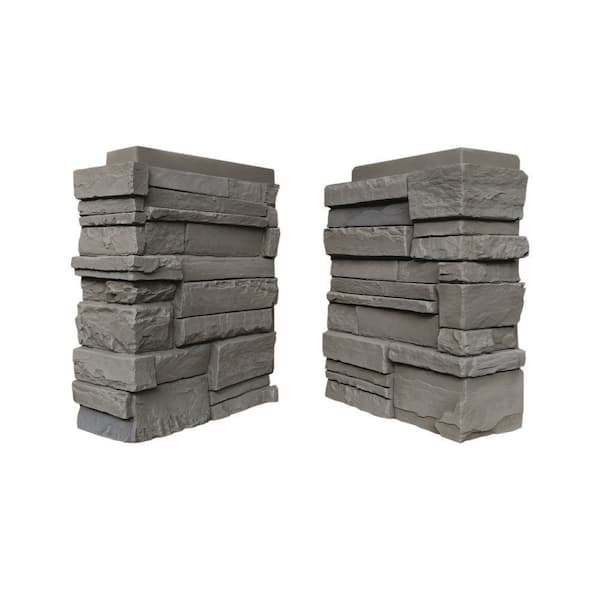 Polyurethane Faux Stacked Stone Corners -Arizona Trail