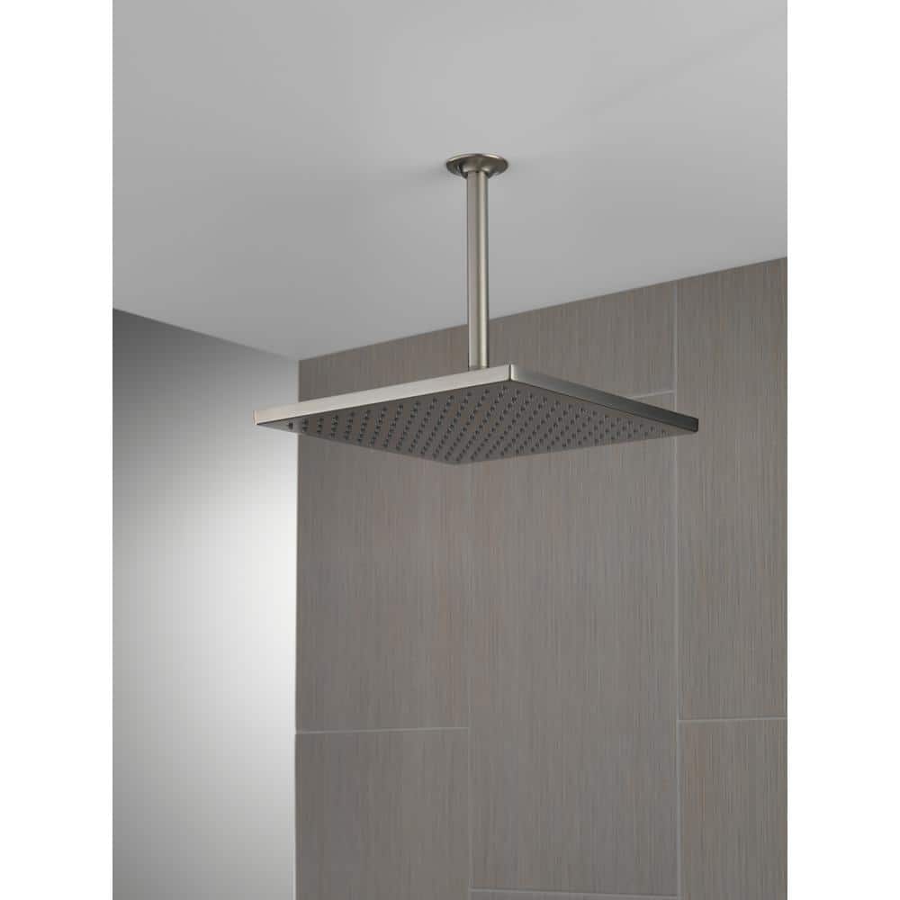 Champagne Bronze Stainless Steel Square Rain Shower Head