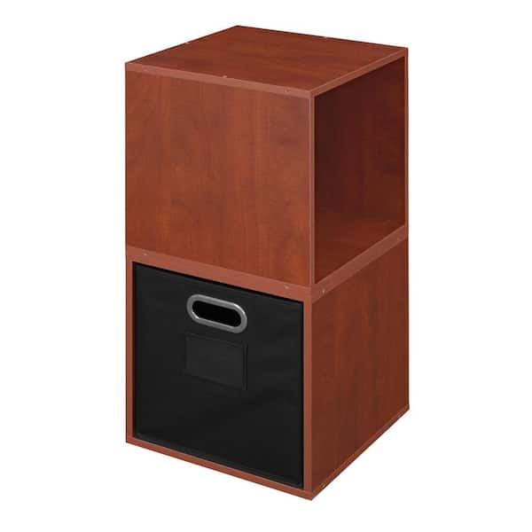 Niche 26 in. H x 13 in. W x 13 in. D Wood 2- Cube Organizer