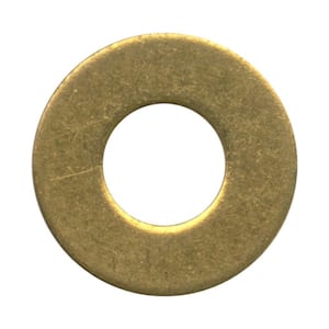 #14S Brass Flat Washers (4-Pack)