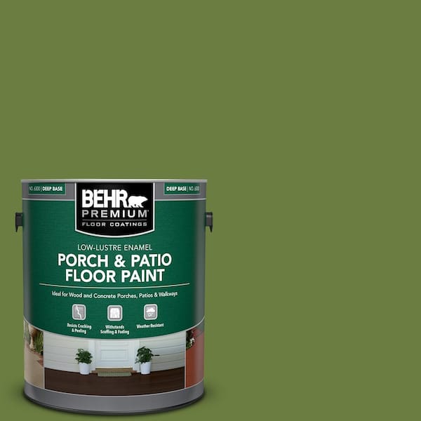 BEHR PREMIUM 1 gal. #M350-7 Healing Plant Low-Lustre Enamel Interior/Exterior Porch and Patio Floor Paint