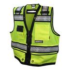 5X-Large High Visibility Green Heavy Duty Surveyor Vest
