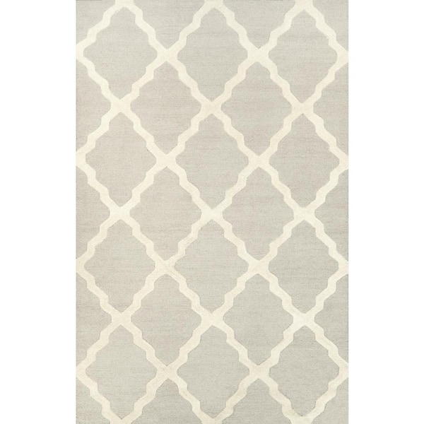 nuLOOM Marrakech Moroccan Trellis Tan 8 ft. x 10 ft. Area Rug