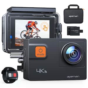 A87 Action camera 4K 60FPS 20MP,2 inch IPS real-color touchscreen