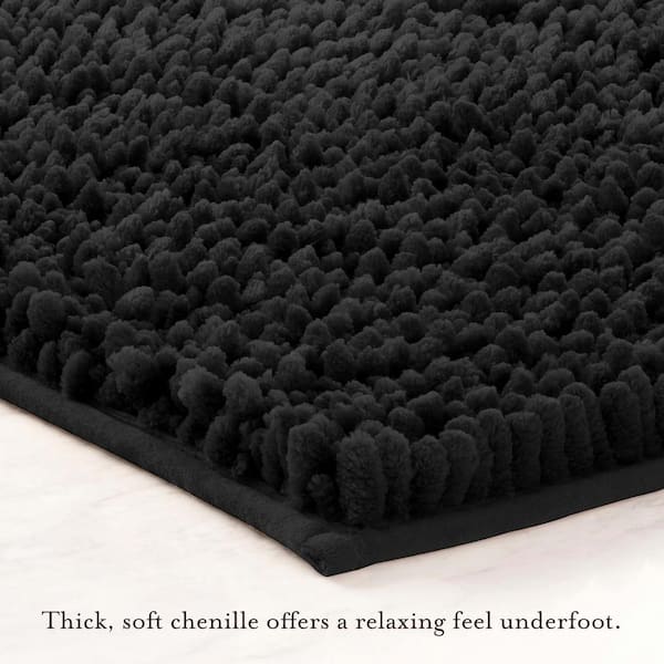 Luxury Bathroom Rugs, Non-slip Bathroom Mats, Bathtub Mats, Soft Cozy  Shaggy Durable Thick Chenille Bath Rugs For Bathroom, Easier To Dry, Plush  Rugs For Bathtubs, Rain Showers And Under The Sink. *32''and 