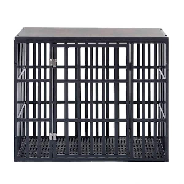 Miscool Any 38.2 in W Heavy-Duty Dog Cage pet Crate for Large Dog