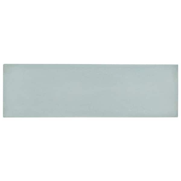 Ivy Hill Tile Vibe Robin Egg Blue 2.36 in. x 0.39 in. Matte Cement ...